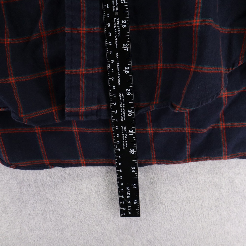 Ralph Lauren Shirt Mens Large Blaire Casual Button Up Blue Plaid Long Sleeve - Picture 6 of 8